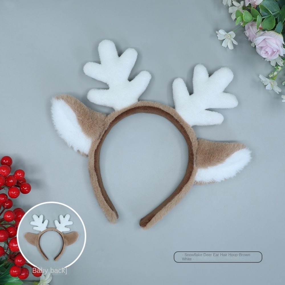Soft Christmas Headband Fluffy - Reindeer Antlers Headband review and price