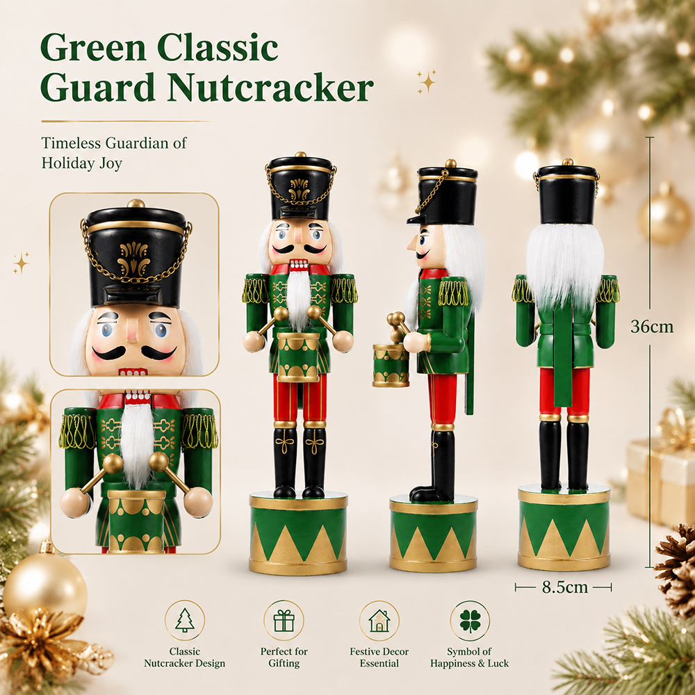 36CM Christmas Nutcracker New  - Nutcracker Figurine review and price