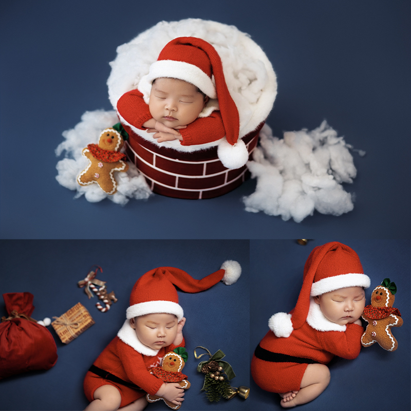 Santa Claus Newborn Photo Clot - Elf Costume Christmas review and price