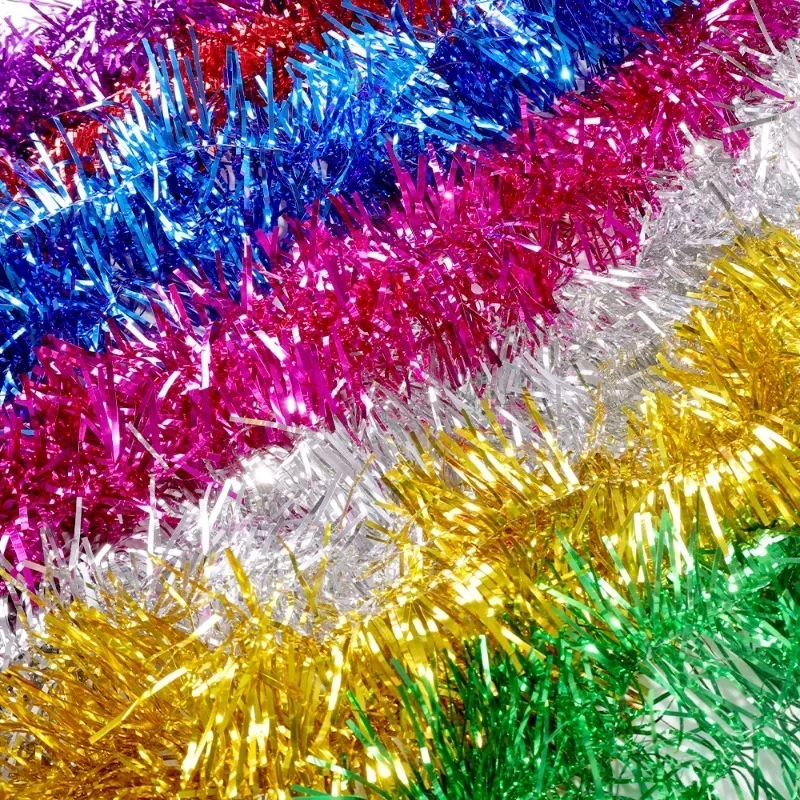 1.5/30M Colorful Christmas Rib - Tinsel Garland Decoration review and price