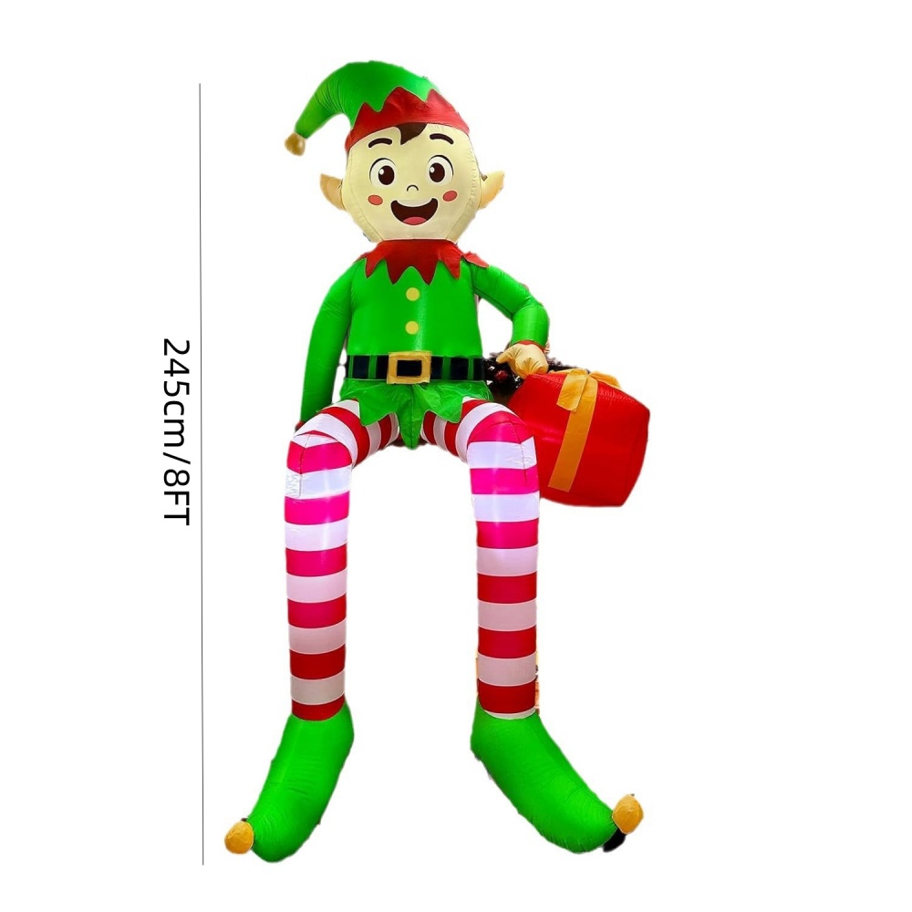 8FT Christmas Inflatables Sitt - Christmas Lights Outdoor review and price