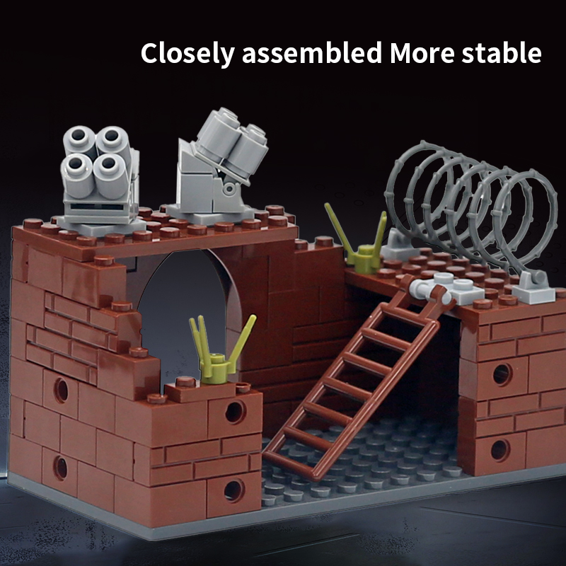 MOC Military Trench Building B - Lego Set Technic review and price