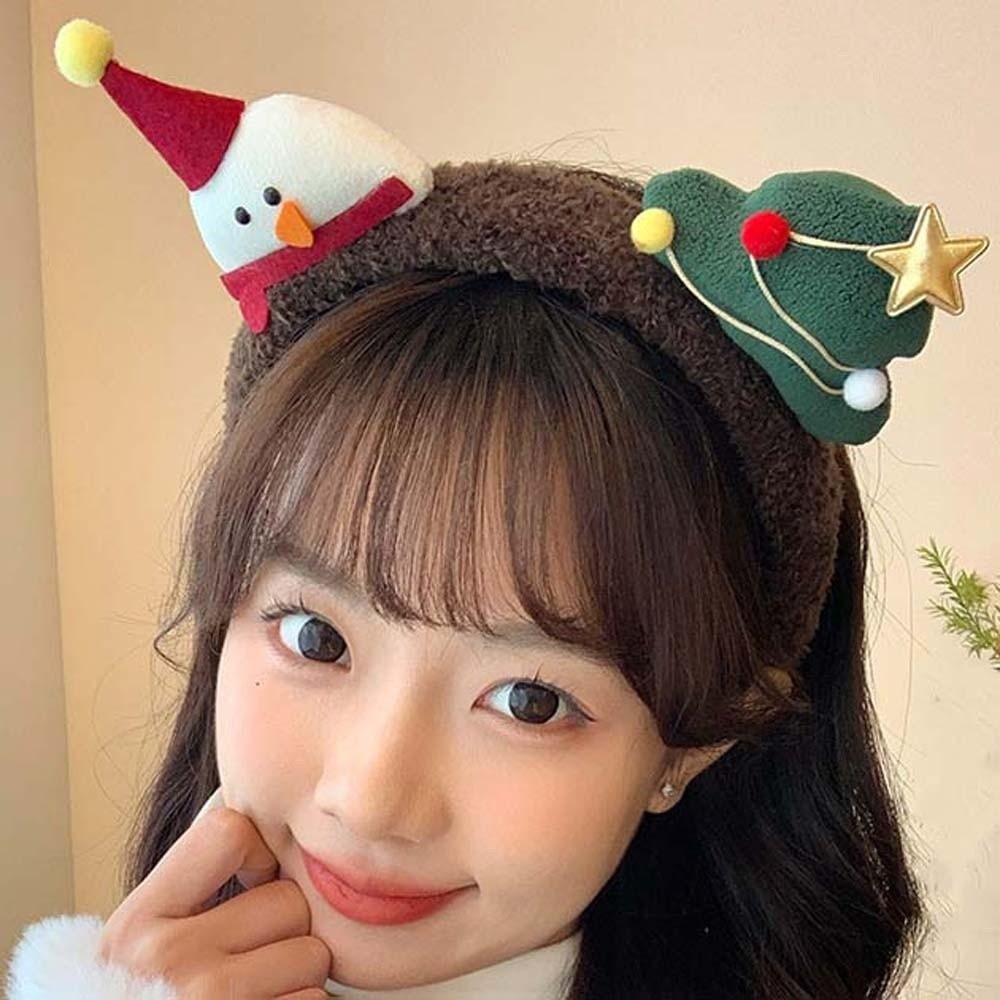 Plush Texture Christmas Headba - Reindeer Antlers Headband review and price
