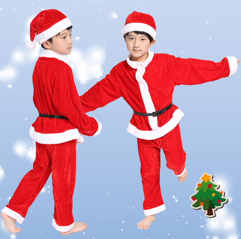 New Year Kids Santa Claus Cost - Elf Costume Christmas review and price