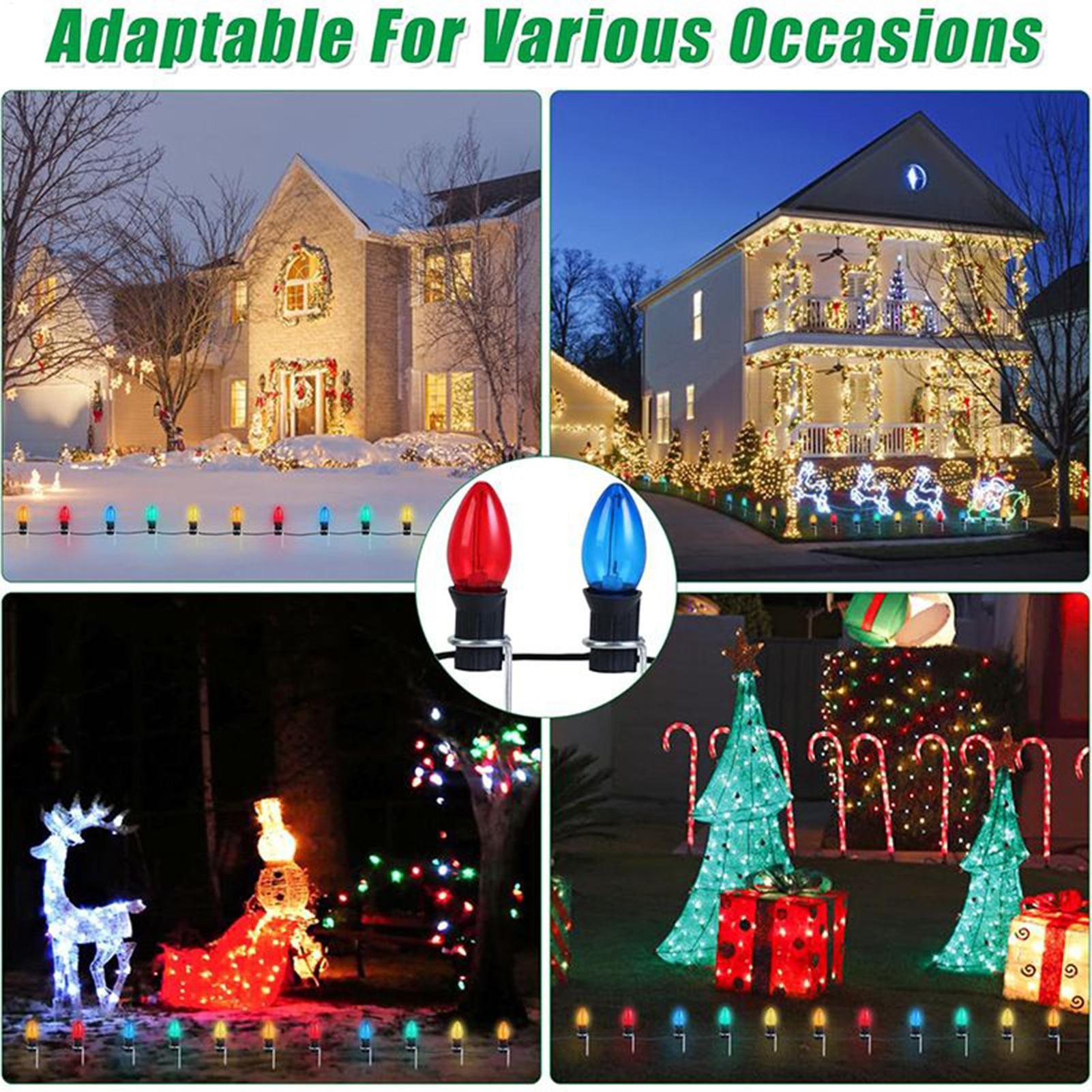 Christmas Light Stakes 12-Inch - Christmas Lights Outdoor review and price